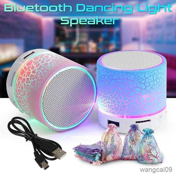 Image of Portable Speakers LED Bluetooth Speaker Outdoor Sound Small Speaker for Mobile Phone R230608