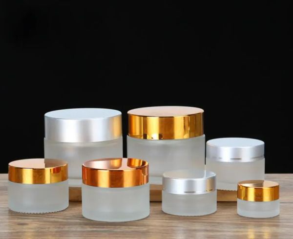 glass cream jars 5g 10g 15g 20g 30g 50g 100g frosted clear cosmetic packaging containers for skin care with silver black gold cap
glass cream jars 5g 10g 15g 20g 30g 50g 100g frosted clear cosmetic packaging containers for skin care with silver black gold cap