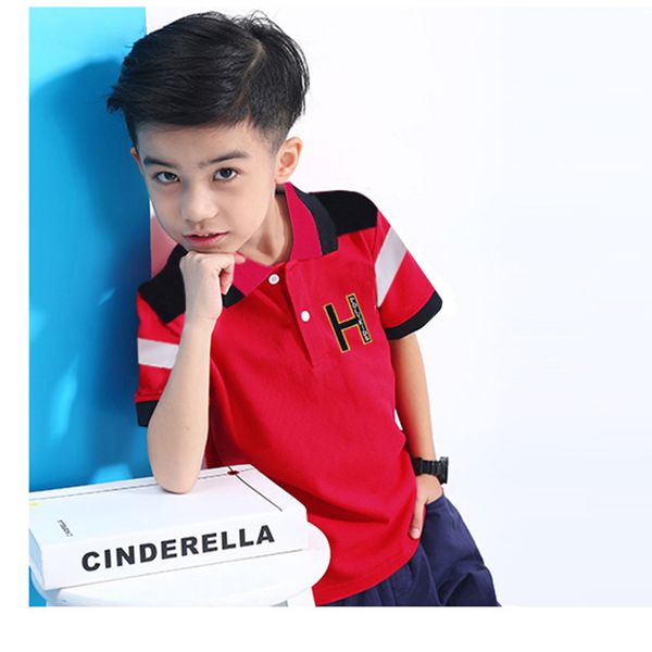 kids clothing boy t shirt lapel short sleeve cotton boys polo shirt new fashion children wear, Blue
kids clothing boy t shirt lapel short sleeve cotton boys polo shirt new fashion children wear, Blue