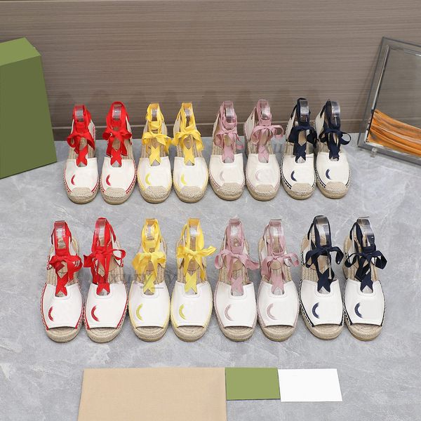 designer women sandals canvas wedge high heels thick sole grass woven sole sandals cross strap summer lady platform flip flops, Black
designer women sandals canvas wedge high heels thick sole grass woven sole sandals cross strap summer lady platform flip flops, Black