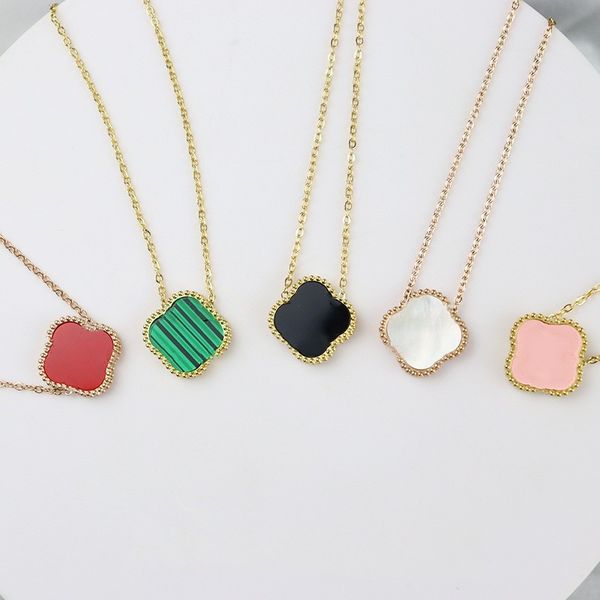 classic fashion pendant necklaces for women elegant 4/four leaf clover locket necklace highly quality choker chains designer jewelry 18k tit, Silver
classic fashion pendant necklaces for women elegant 4/four leaf clover locket necklace highly quality choker chains designer jewelry 18k tit, Silver