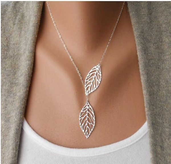 2015 brand designer women fashion simple 2 leaves choker necklace collar statement necklace women jewelry gift7734214, Silver
2015 brand designer women fashion simple 2 leaves choker necklace collar statement necklace women jewelry gift7734214, Silver
