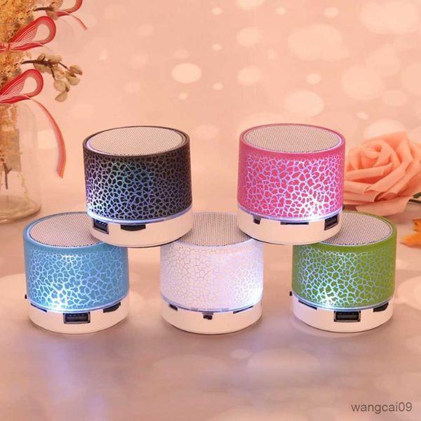 Image of Portable Speakers High Quality Wireless Speaker LED Portable Speaker Player USB Radio Music Sound For Mobile Phone R230608