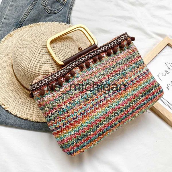 evening bags fashion summer women's handbags straw woven tote beach bag shopping bags for female ethnic style ladies totes hand bag j23
evening bags fashion summer women's handbags straw woven tote beach bag shopping bags for female ethnic style ladies totes hand bag j23