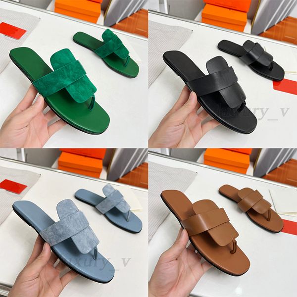 designer women slippers suede leather flip flops women mules summer slides leather sandals black pink shoes with box
designer women slippers suede leather flip flops women mules summer slides leather sandals black pink shoes with box