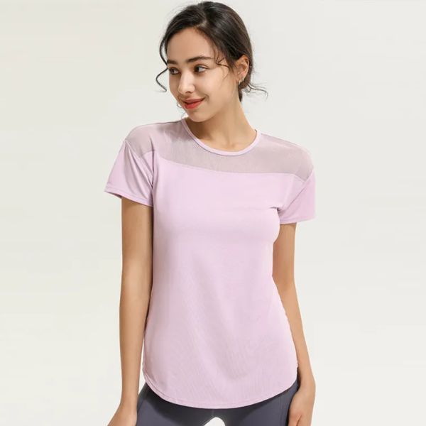 lu yoga naked feelings of quick-drying yoga sports running short-sleeved t-shirt fashion stretch fitness clothes female
lu yoga naked feelings of quick-drying yoga sports running short-sleeved t-shirt fashion stretch fitness clothes female