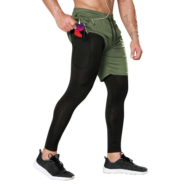 pants workout clothes men's fitness clothes sports men's quickdrying underwear casual sports pants fake twopiece trousers, Black
pants workout clothes men's fitness clothes sports men's quickdrying underwear casual sports pants fake twopiece trousers, Black