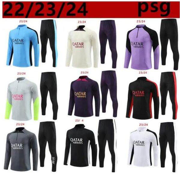 23 24 psgs tracksuit 2023 2024 paris mbappe kids and men camiseta training suit football soccer jacket kit uniform chandal jacket chandal fu, Black
23 24 psgs tracksuit 2023 2024 paris mbappe kids and men camiseta training suit football soccer jacket kit uniform chandal jacket chandal fu, Black