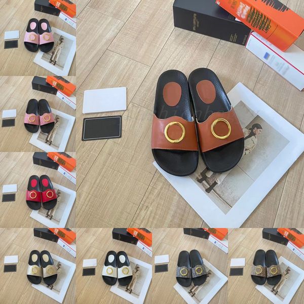 designer women men slippers summer outdoor casual flat bottom slippers metal letter decoration slide leather beach sandals size35-45, Black
designer women men slippers summer outdoor casual flat bottom slippers metal letter decoration slide leather beach sandals size35-45, Black