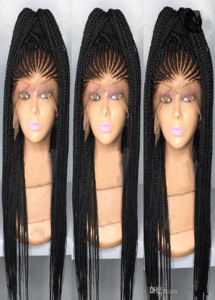 synthetic braid lace front wig 10a grade braiding hair fashion perruque box braids wig bandtied cornorw braids for black women 4160201
synthetic braid lace front wig 10a grade braiding hair fashion perruque box braids wig bandtied cornorw braids for black women 4160201