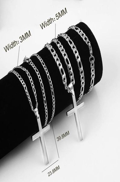 european and american hip hop cross pendant necklace for mens women silver color stainless steel necklaces simple custom jewelry11291472
european and american hip hop cross pendant necklace for mens women silver color stainless steel necklaces simple custom jewelry11291472