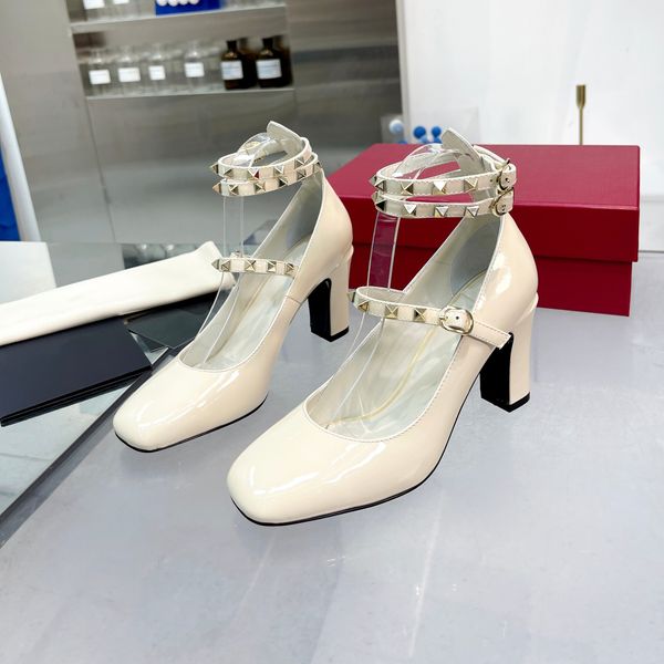luxury designer party dress shoes fashion patent leather pumps mary janes high heels shoes square toe runway outfit female feetwear zapatill, Black
luxury designer party dress shoes fashion patent leather pumps mary janes high heels shoes square toe runway outfit female feetwear zapatill, Black