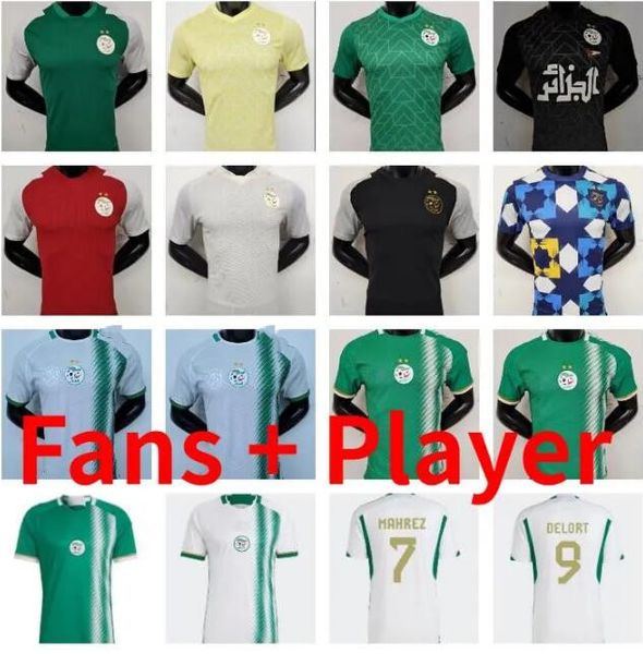 23 24 algeria fans player version mahrez soccer jerseys fans maillot algerie 2023 2024 atal feghouli slimani brahimi home away bennacer kids, Black;yellow
23 24 algeria fans player version mahrez soccer jerseys fans maillot algerie 2023 2024 atal feghouli slimani brahimi home away bennacer kids, Black;yellow