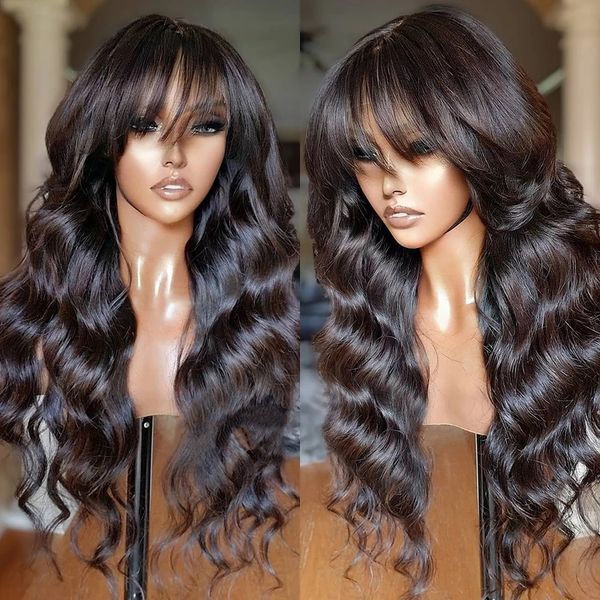 brazilian human curtain bang wigs wet and wavy lace front wig hd transparent lace perruque natural humain loose body wave frontal wig 130%de, Black;brown
brazilian human curtain bang wigs wet and wavy lace front wig hd transparent lace perruque natural humain loose body wave frontal wig 130%de, Black;brown