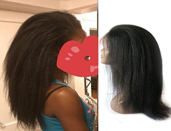 360 full lace human hair wigs pre plucked kinky straight virgin brazilian hairs glueless italian yaki 360 front front frontal wig 1823129, Black;brown
360 full lace human hair wigs pre plucked kinky straight virgin brazilian hairs glueless italian yaki 360 front front frontal wig 1823129, Black;brown
