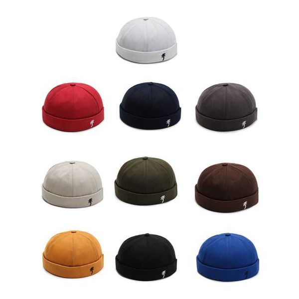 fashionable new style adjustable docker sailor biker cap men women casual cotton embroidery coconut tree brimless skull winter beanie hat so, Silver
fashionable new style adjustable docker sailor biker cap men women casual cotton embroidery coconut tree brimless skull winter beanie hat so, Silver