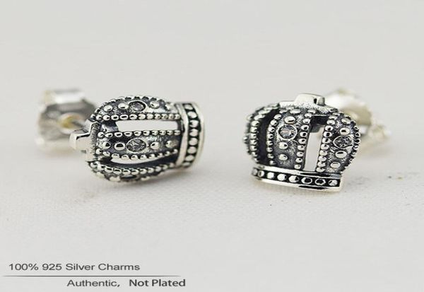fits authentic 925-sterling-silver royal crown stud earrings with cubic zirconia earrings for women european fashion jewelry6113860, Golden;silver
fits authentic 925-sterling-silver royal crown stud earrings with cubic zirconia earrings for women european fashion jewelry6113860, Golden;silver