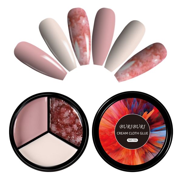 buriburi solid gel nail polish palette, soak led nail art white pink pudding gel 3 colors (24#), Red;pink
buriburi solid gel nail polish palette, soak led nail art white pink pudding gel 3 colors (24#), Red;pink