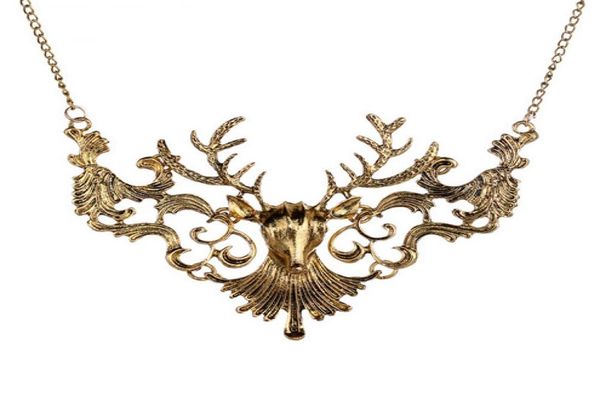 fashion whole sliver gold plated deer head shape hollow chain necklace brand new good quality 1549261, Golden;silver
fashion whole sliver gold plated deer head shape hollow chain necklace brand new good quality 1549261, Golden;silver