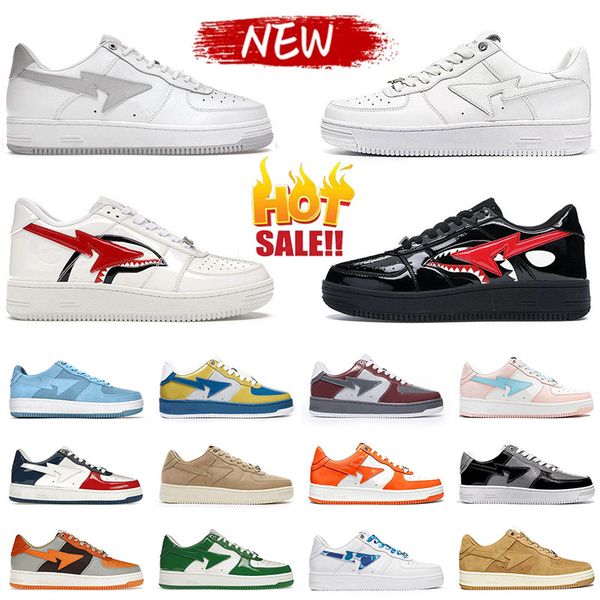 bapest sneakers low sneakers designer leather shoe classic casual shoes grey black shark black shark white fashion ape monkey shape patent l
bapest sneakers low sneakers designer leather shoe classic casual shoes grey black shark black shark white fashion ape monkey shape patent l