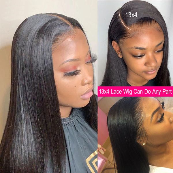 wigirl 250 density 30 40 inch straight 13x4 lace front human hair wig brazilian 13x6 lace frontal wig for women, Black;brown
wigirl 250 density 30 40 inch straight 13x4 lace front human hair wig brazilian 13x6 lace frontal wig for women, Black;brown