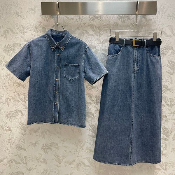 2023ss cotton female denim suit women short-sleeved botton blue minimalist design clothes comfortable casual suit dress ing, White
2023ss cotton female denim suit women short-sleeved botton blue minimalist design clothes comfortable casual suit dress ing, White