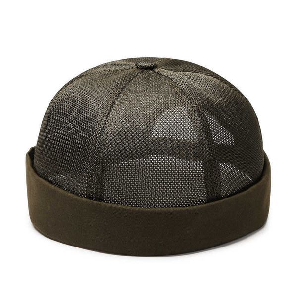 fashionable new style brand men's brimless docker hat summer breathable mesh net beanie cap rolled cuff harbour hats sailor fisherman l, Silver
fashionable new style brand men's brimless docker hat summer breathable mesh net beanie cap rolled cuff harbour hats sailor fisherman l, Silver