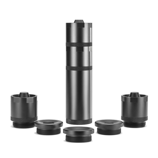 tactical accessories aircraft aluminum adaptive solvent trap with 1/2x28 and 5/8x24 thread mounts 1.375-24 tpi
tactical accessories aircraft aluminum adaptive solvent trap with 1/2x28 and 5/8x24 thread mounts 1.375-24 tpi
