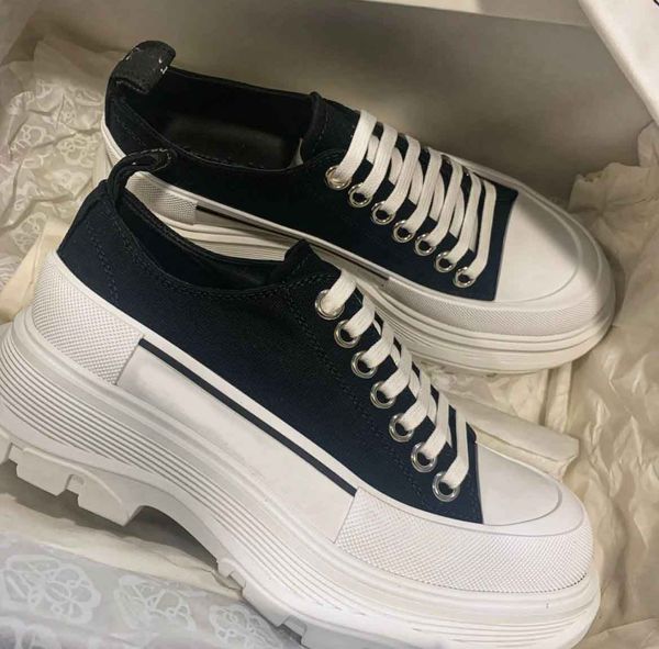 white black tread slick sneakers shoes low canvas platform trainers canvas leather lace-up rubber comfort skateboard walking eu35-45
white black tread slick sneakers shoes low canvas platform trainers canvas leather lace-up rubber comfort skateboard walking eu35-45