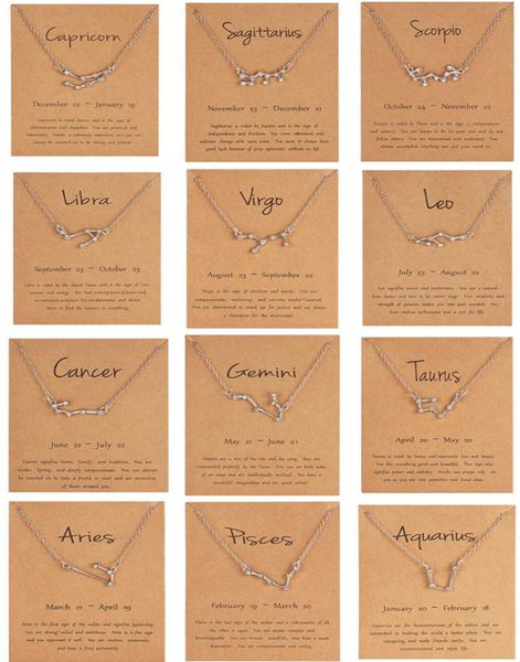 men women 12 horoscope zodiac sign pendant necklace crystal aries leo 12 constellations jewelry kids christmas gifts5784885, Silver
men women 12 horoscope zodiac sign pendant necklace crystal aries leo 12 constellations jewelry kids christmas gifts5784885, Silver