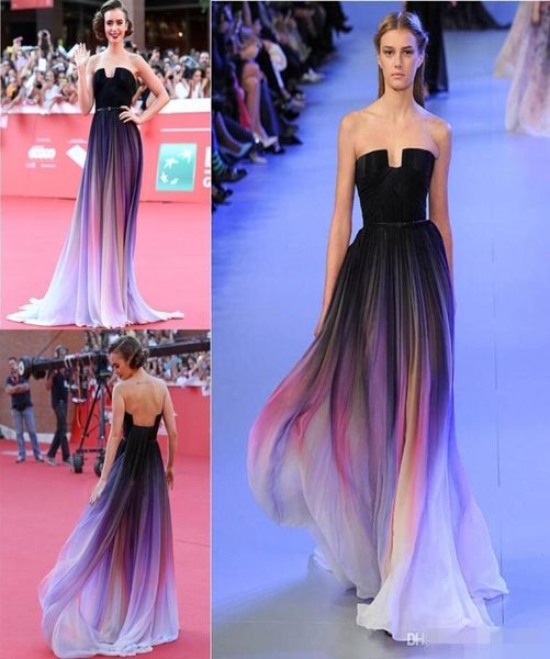 elie saab prom dresses 2018 evening gowns party gowns dresses have real picture a line formal gradient color chiffon pleated ombre7741875, Black
elie saab prom dresses 2018 evening gowns party gowns dresses have real picture a line formal gradient color chiffon pleated ombre7741875, Black