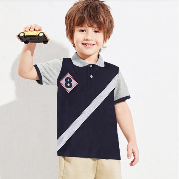 kids polo shirt boy t-shirt children clothing cotton comfortable lapel baby wear boy polo shirt, Blue
kids polo shirt boy t-shirt children clothing cotton comfortable lapel baby wear boy polo shirt, Blue