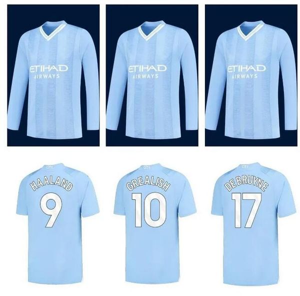 2023 2024 long sleeve manchesters de bruyne grealish soccer jerseys haaland mans cities 22 23 alvarez ferran foden bernardo gundogan mahrez, Black;yellow
2023 2024 long sleeve manchesters de bruyne grealish soccer jerseys haaland mans cities 22 23 alvarez ferran foden bernardo gundogan mahrez, Black;yellow