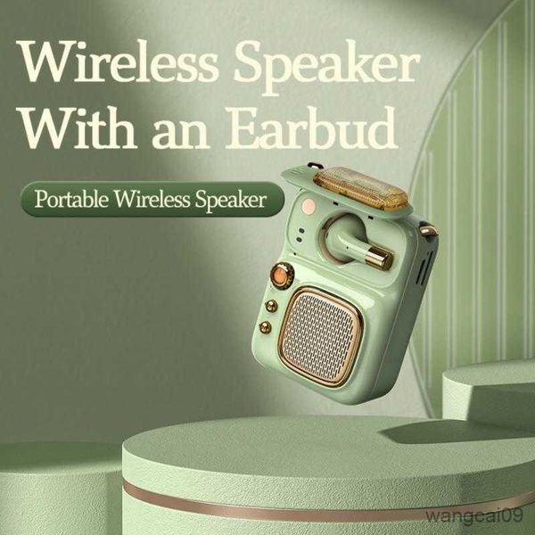 Image of Portable Speakers Retro Bluetooth Speaker Portable Audio Speaker In Wireless Speaker With Wireless Fashion Radio R230608