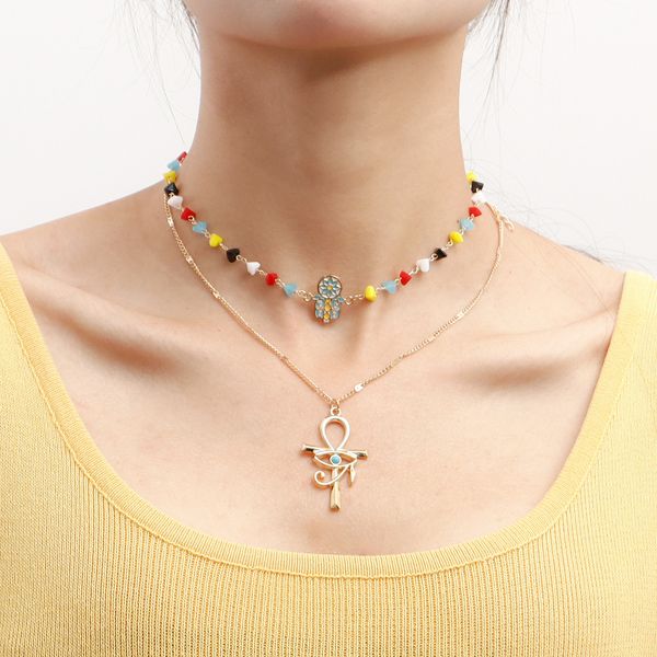 luxury jewlery fashion double color crystal cross necklace woman, a small number of high-grade necklace light fashion necklace gifts for gir, Silver
luxury jewlery fashion double color crystal cross necklace woman, a small number of high-grade necklace light fashion necklace gifts for gir, Silver