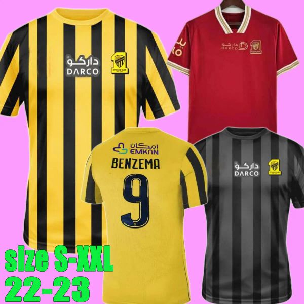 22 23 benzema al ittihad fc club soccer jerseys kante 2023 hamdallah romarinho camara home yellow away white third black wine costa coronado, Black;yellow
22 23 benzema al ittihad fc club soccer jerseys kante 2023 hamdallah romarinho camara home yellow away white third black wine costa coronado, Black;yellow