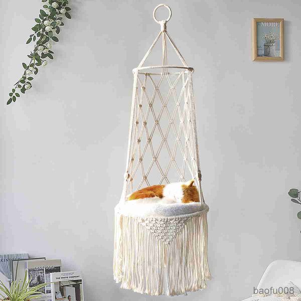 cat carriers houses hand woven cat swing tapestry bed rope pet cat hammock for cat wall hanging basket sleeping mat home decor r230608
cat carriers houses hand woven cat swing tapestry bed rope pet cat hammock for cat wall hanging basket sleeping mat home decor r230608