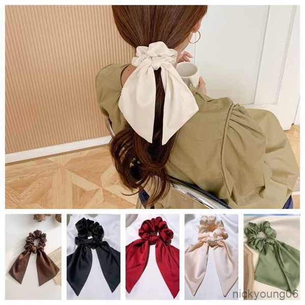hair accessories fashion solid long ribbon scrunchies women girls tail scarf elastic bands ties wholesale 2023 r230608, Slivery;white
hair accessories fashion solid long ribbon scrunchies women girls tail scarf elastic bands ties wholesale 2023 r230608, Slivery;white