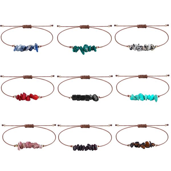 natural crused stone bead bracelet handmade boho friendship braid bracelets summer beach jewelry, Golden;silver
natural crused stone bead bracelet handmade boho friendship braid bracelets summer beach jewelry, Golden;silver