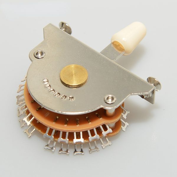 guitar 5 way super switch pickup selector super 4-pole double wafer for strat/tele guitars with 3pcs tips
guitar 5 way super switch pickup selector super 4-pole double wafer for strat/tele guitars with 3pcs tips