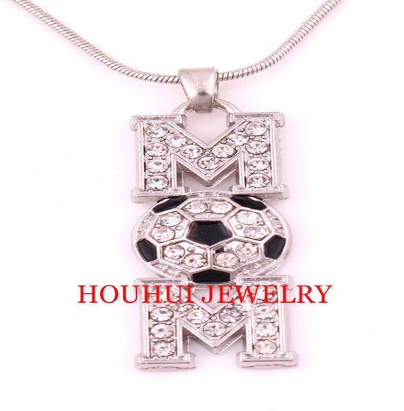 latest style 30pcs a lot rhodium plated zinc studded with sparkling crystals soccer mom pendant chain necklace7491644, Silver
latest style 30pcs a lot rhodium plated zinc studded with sparkling crystals soccer mom pendant chain necklace7491644, Silver
