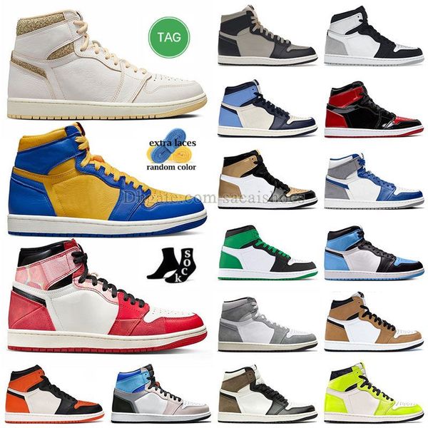 2023 new jumpman 1 basketall shoes dhgate spider verse reverse laney 1s high lucky green green og wash pink craft vibrations of naija sail u
2023 new jumpman 1 basketall shoes dhgate spider verse reverse laney 1s high lucky green green og wash pink craft vibrations of naija sail u