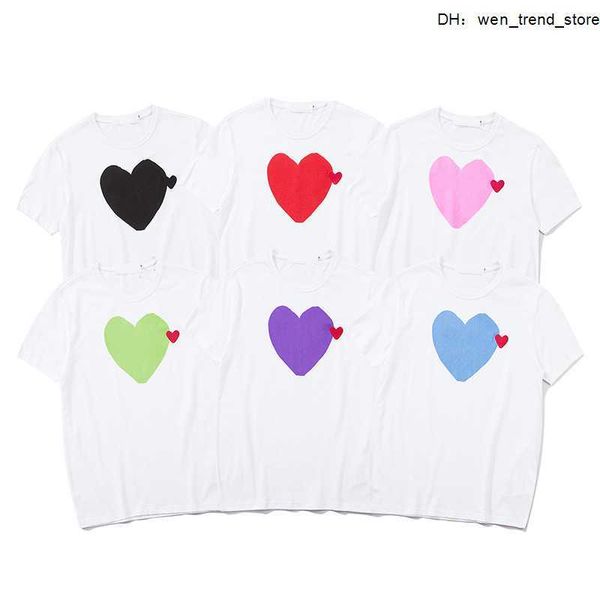 summer mens t-shirts cdgs play t shirt commes short sleeve womens des badge garcons embroidery heart red naot, White;black
summer mens t-shirts cdgs play t shirt commes short sleeve womens des badge garcons embroidery heart red naot, White;black