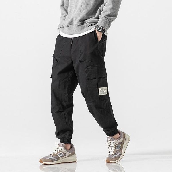 pants new joggers cargo pants men japanese casual hip hop pocket trousers tie foot retro sweatpants streetwear function techwear pants, Black
pants new joggers cargo pants men japanese casual hip hop pocket trousers tie foot retro sweatpants streetwear function techwear pants, Black