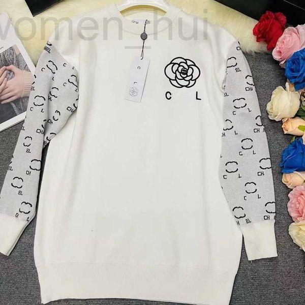 women's sweaters designer women new long sleeve sweater two letters 2023 crewneck knit coats fashion brand lady t shirt autumn trendy o, White;black
women's sweaters designer women new long sleeve sweater two letters 2023 crewneck knit coats fashion brand lady t shirt autumn trendy o, White;black