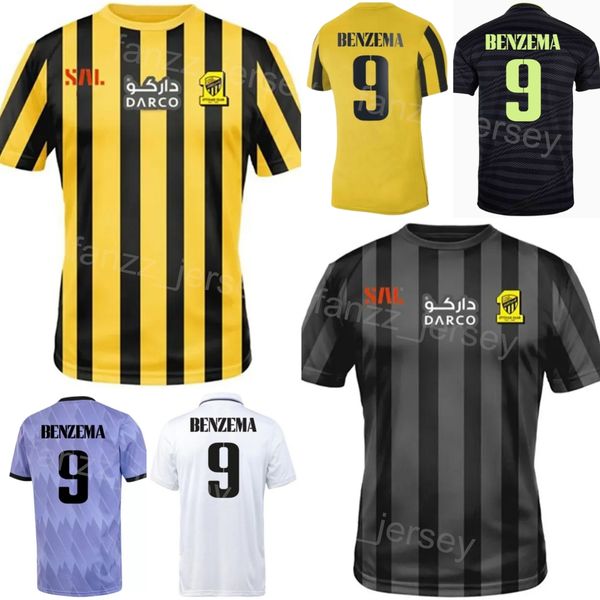 2023 al ittihad soccer jersey karim benzema abderrazak hamdallah romarinho igor coronado haroune camara ahmed hegazi ahmed sharahili costa f, Black;yellow
2023 al ittihad soccer jersey karim benzema abderrazak hamdallah romarinho igor coronado haroune camara ahmed hegazi ahmed sharahili costa f, Black;yellow