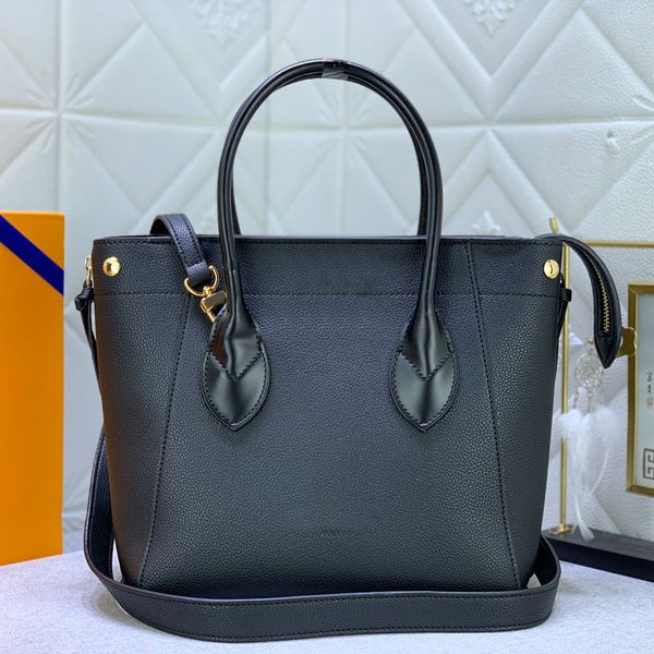 tote shopping bag women handbags purse cowhide leather double handle removable strap zipper closure bottom nail plain handbag m54843
tote shopping bag women handbags purse cowhide leather double handle removable strap zipper closure bottom nail plain handbag m54843