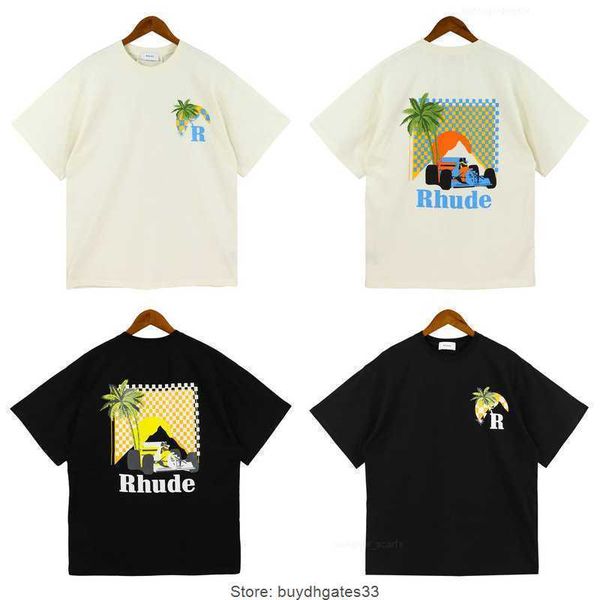 craftsmanship rhude men's printed t-shirt 2023 summer new coconut tree short sleeve, White;black
craftsmanship rhude men's printed t-shirt 2023 summer new coconut tree short sleeve, White;black