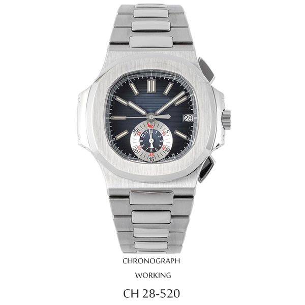 2023 mens mechanical watches chronograph function movement import ch 28-520 904l stainless steel bracelet 59 sapphire glass 80 sport fashion, Slivery;brown
2023 mens mechanical watches chronograph function movement import ch 28-520 904l stainless steel bracelet 59 sapphire glass 80 sport fashion, Slivery;brown