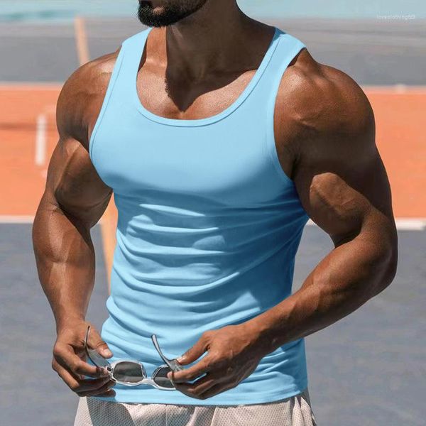 men' tank men summer muscle vests cotton underwear sleeveless solid vest o-neck gymclothing running athletic, White;black
men' tank men summer muscle vests cotton underwear sleeveless solid vest o-neck gymclothing running athletic, White;black